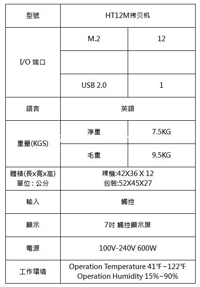 NVME+SATA-HT12M復(fù)制機